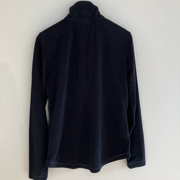 KAVU Cozen Fleece Top quarter zip Womens black sz small - Picture 4 of 8